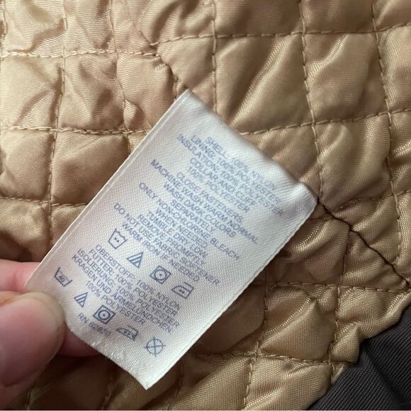 Lands’ End Womens Hooded Canvas Barn Chore Coat Parka Jacket Size Small - Picture 12 of 12